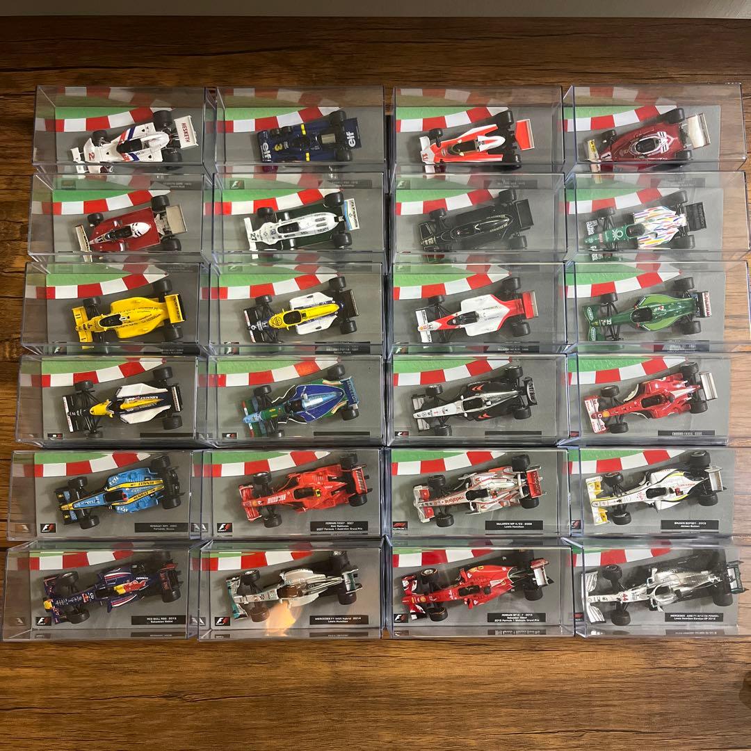 F1マシンコレクション 1/43 24台