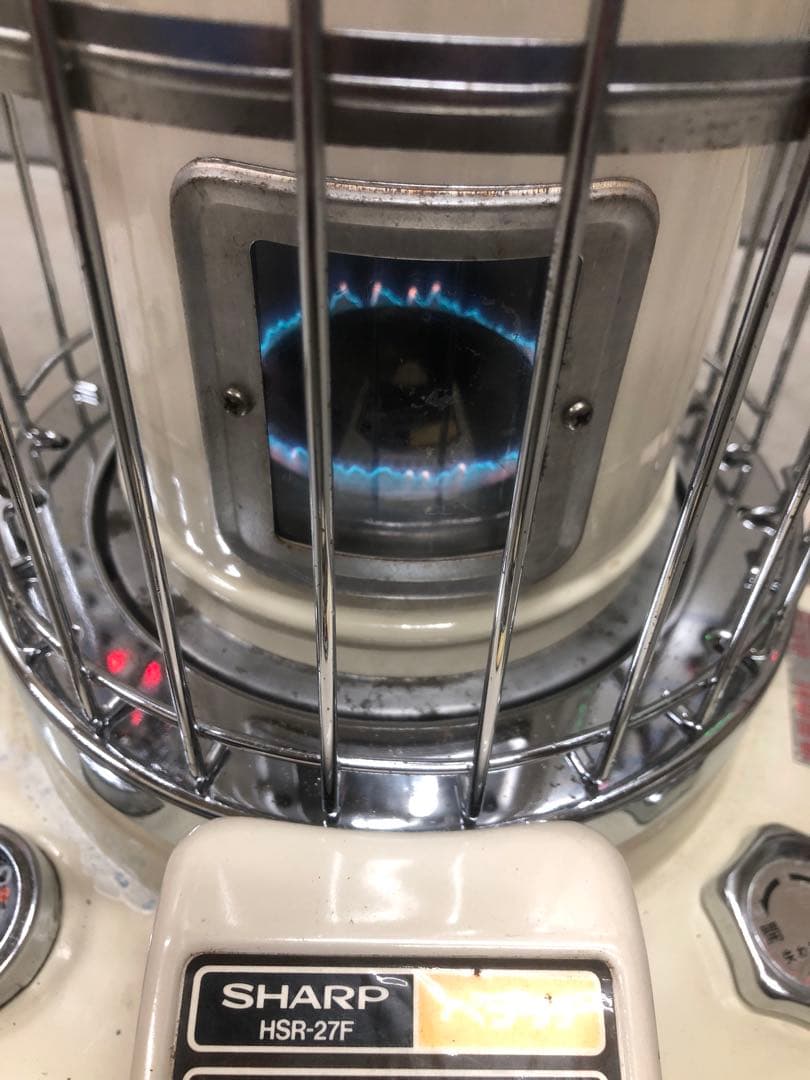 シャープ石油ストーブ　ＨＳＲ-２７Ｆ　　ペチカ　和製アラジン　ガラス芯仕様