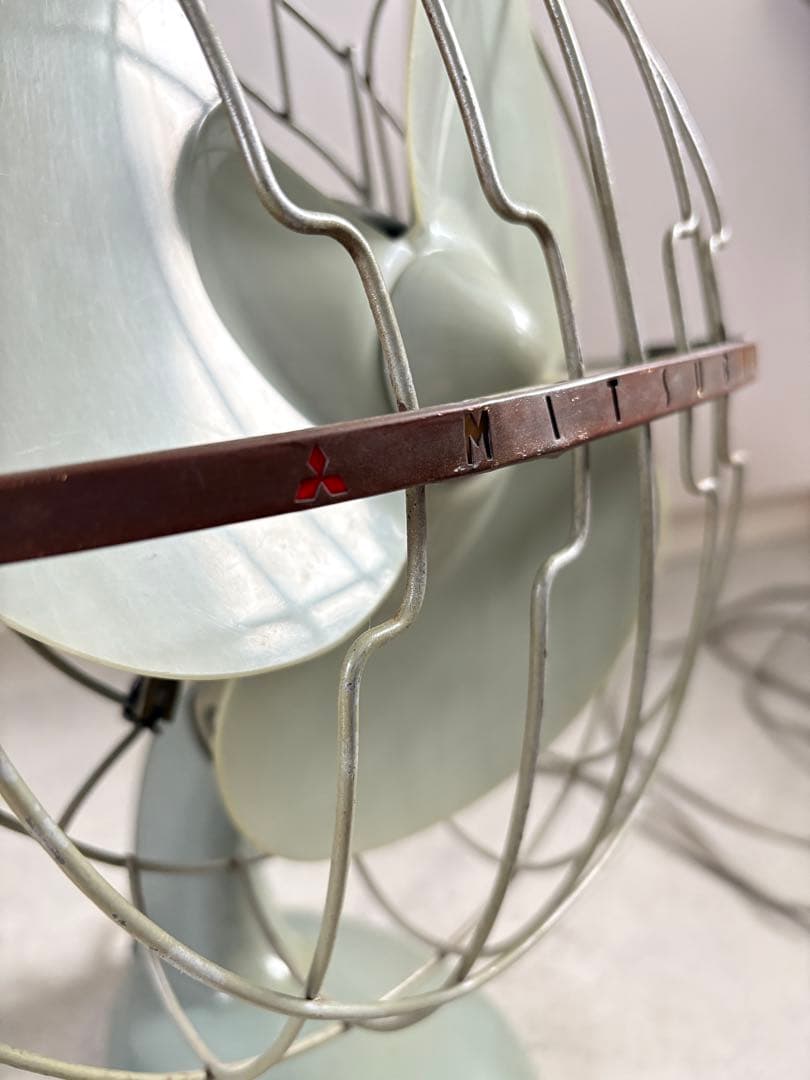 再値下げ☆希少・レトロ 扇風機 MITSUBISHI三菱　シャビー