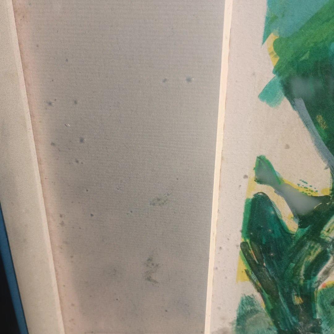 5701）ジル・ゴリチ　リトグラフ　サントロペ湾