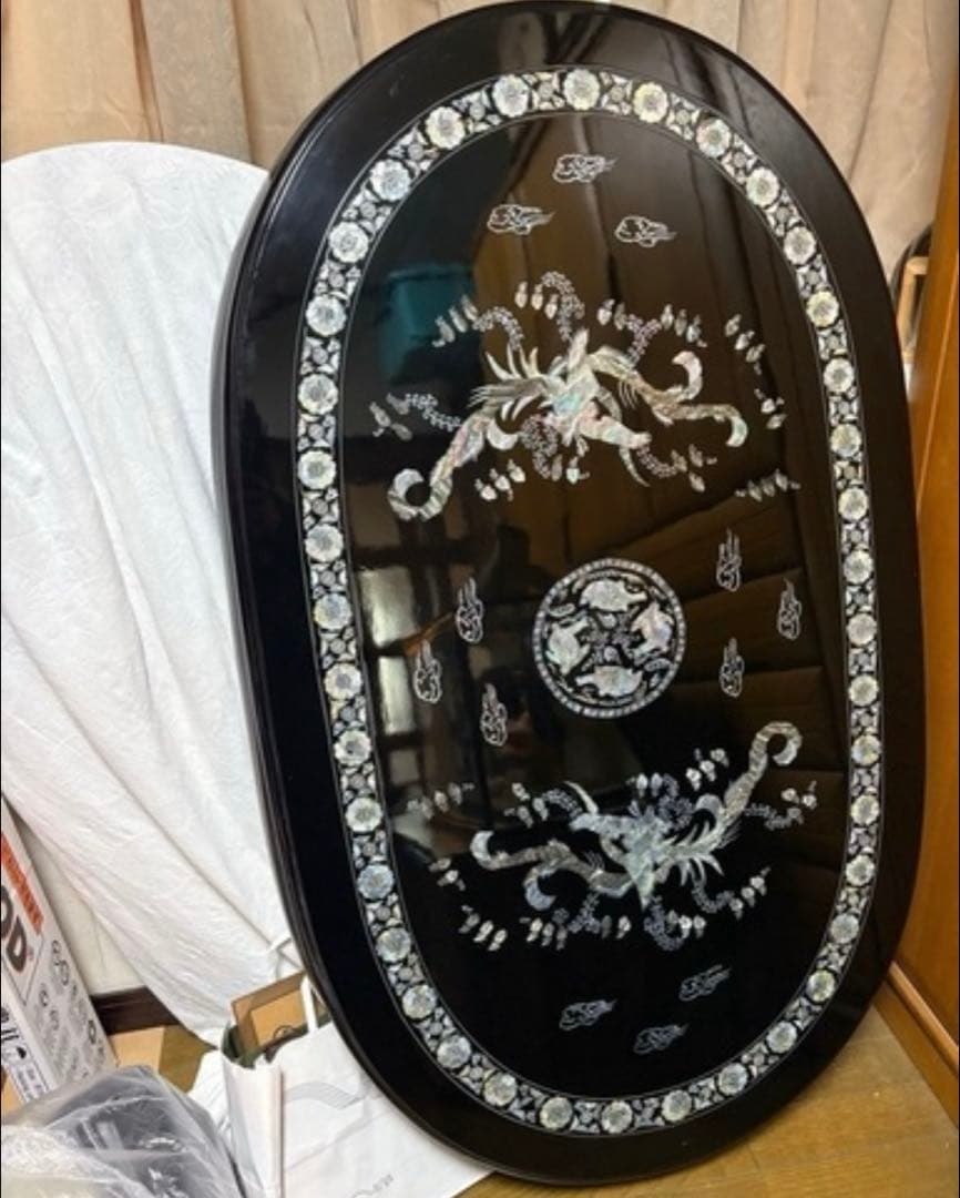 螺鈿細工 座卓テーブル