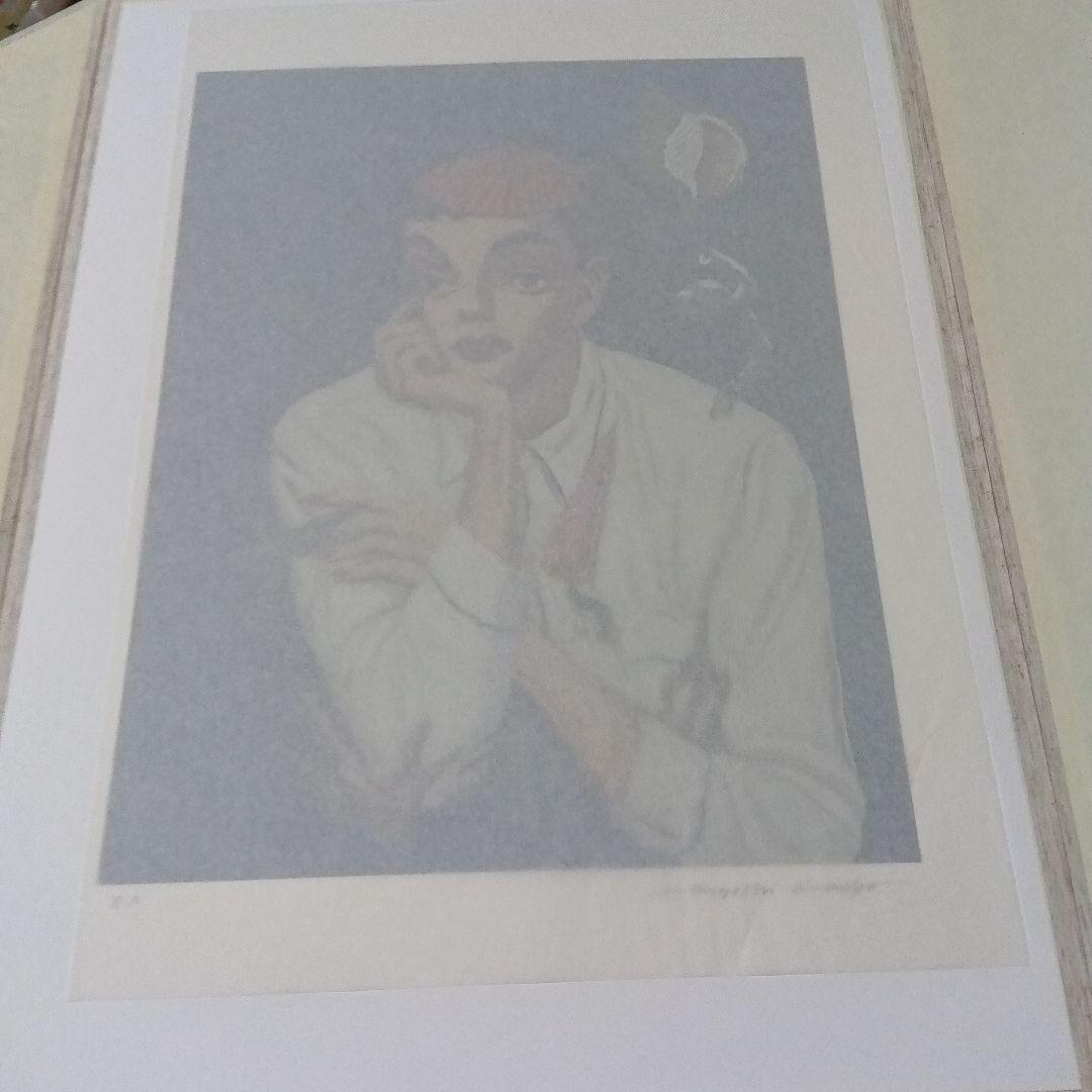 金子國義　金子国義　版画　リトグラフ　サイン　署名　４枚セット　シルクスクリーン