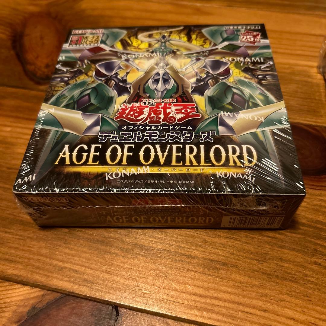 AGE OF OVERLORD 未開封 アジア版と日本版1箱ずつ　遊戯王