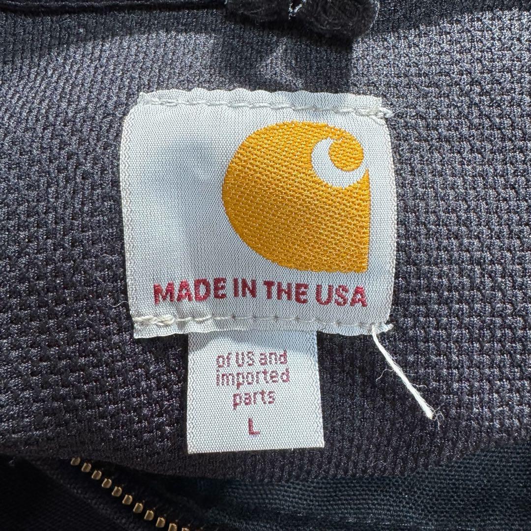 【希少】USA製 カーハート アクティブジャケット ダック地 [カラー:黒]