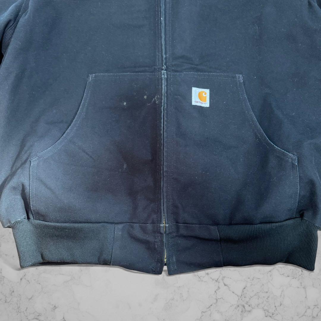 【希少】USA製 カーハート アクティブジャケット ダック地 [カラー:黒]