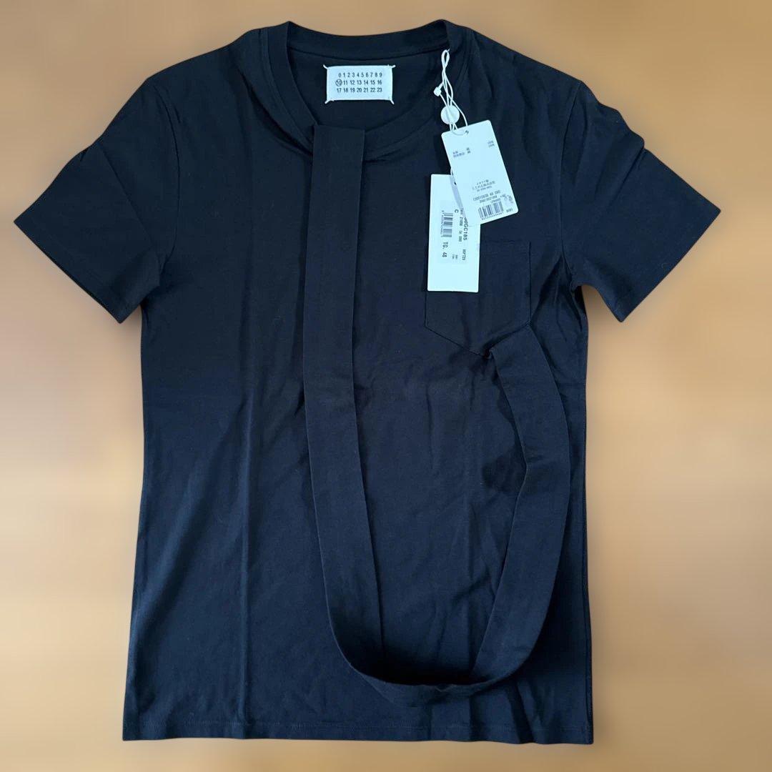 Maison Martin Margiela ブラックtシャツ 新品未着用