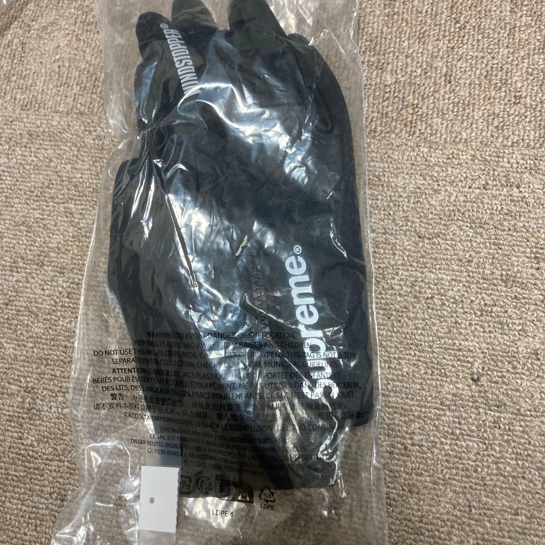 Supreme WINDSTOPPER Zip Gloves Black 黒 Ｓ