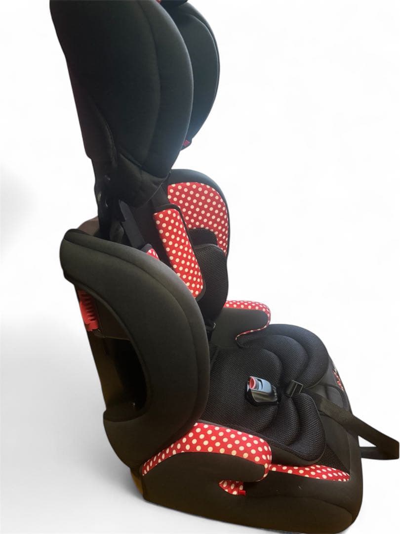 レア　ミニーマウスチャイルドシート　ジュニアシート　リボン