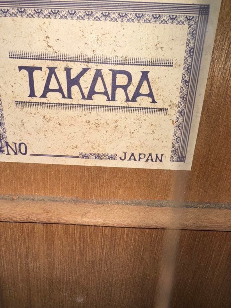 TAKARA アコースティックギター 6弦 ブラウン