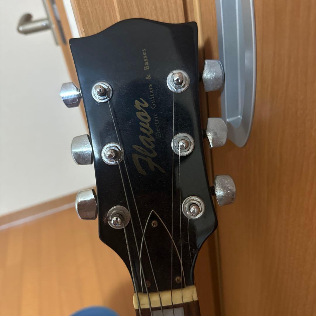 フレーバーエレキギター ブラック ハムバッカー