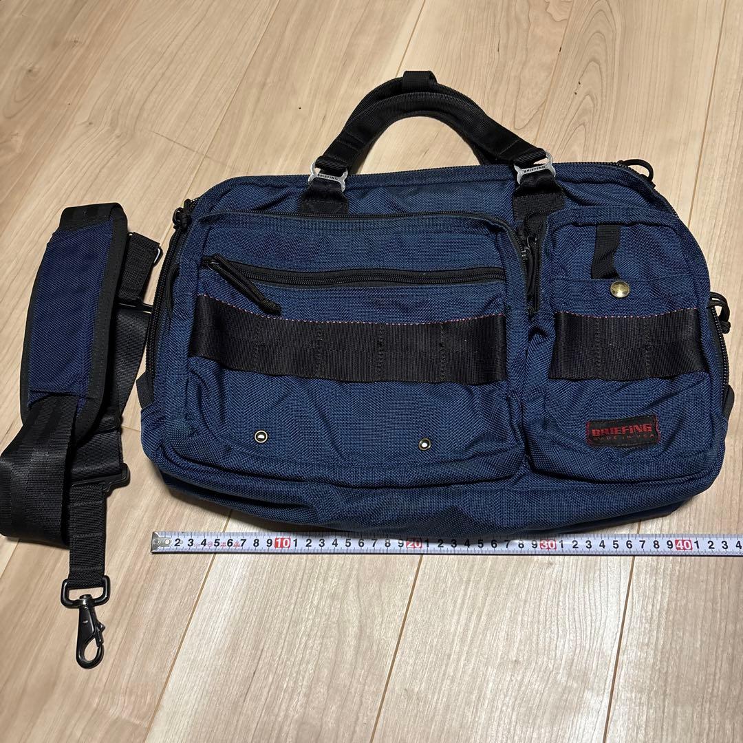 ブリーフィング ビジネスバッグ　A4ライナー　ミッドナイト　ネイビー