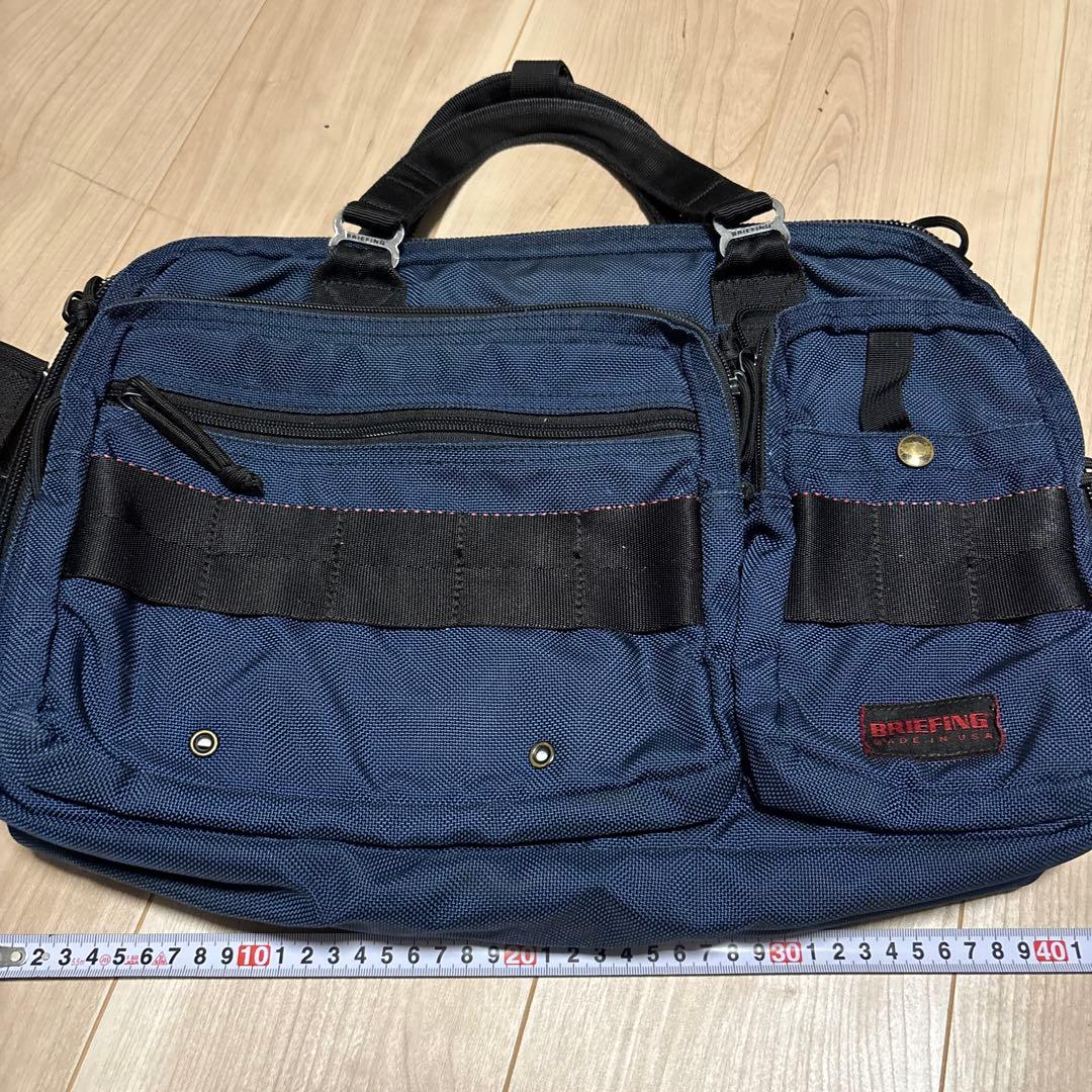 ブリーフィング ビジネスバッグ　A4ライナー　ミッドナイト　ネイビー
