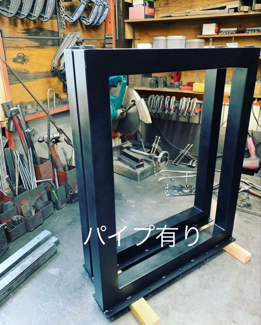 METK様　オーダー制作 鉄脚 シェルフ アイアンレッグ TVボード 什器