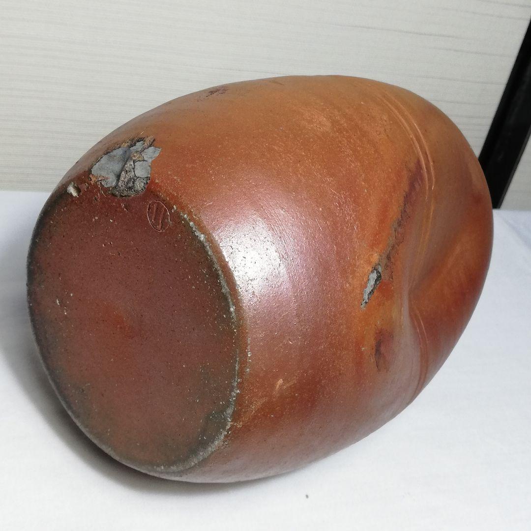 江戸末期 古備前 人形徳利 布袋尊 備前焼 花入 酒器 フラワーベース へそ徳利