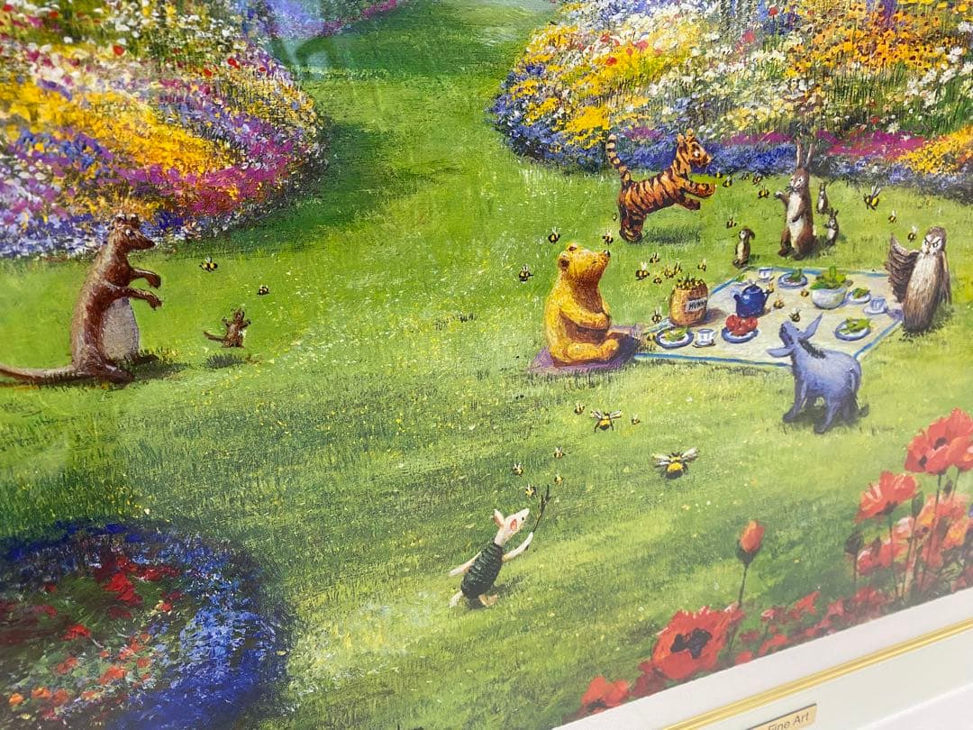 限定生産 188枚 くまのプーさん　ディズニー アート コレクション