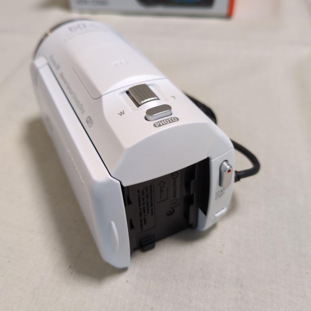 SONY HANDYCAM HDR-CX680 ビデオカメラ 2024年製 白色