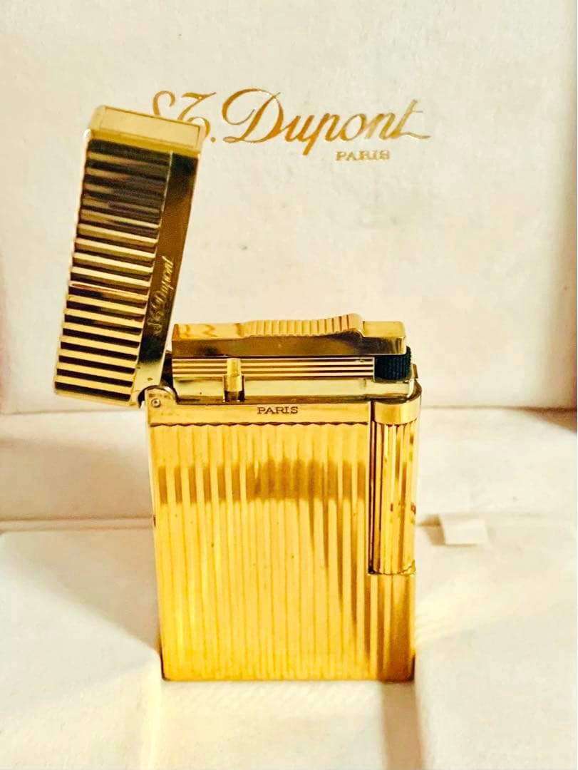 【超快音】S.T.Dupont デュポン ガスライターライン2 16827