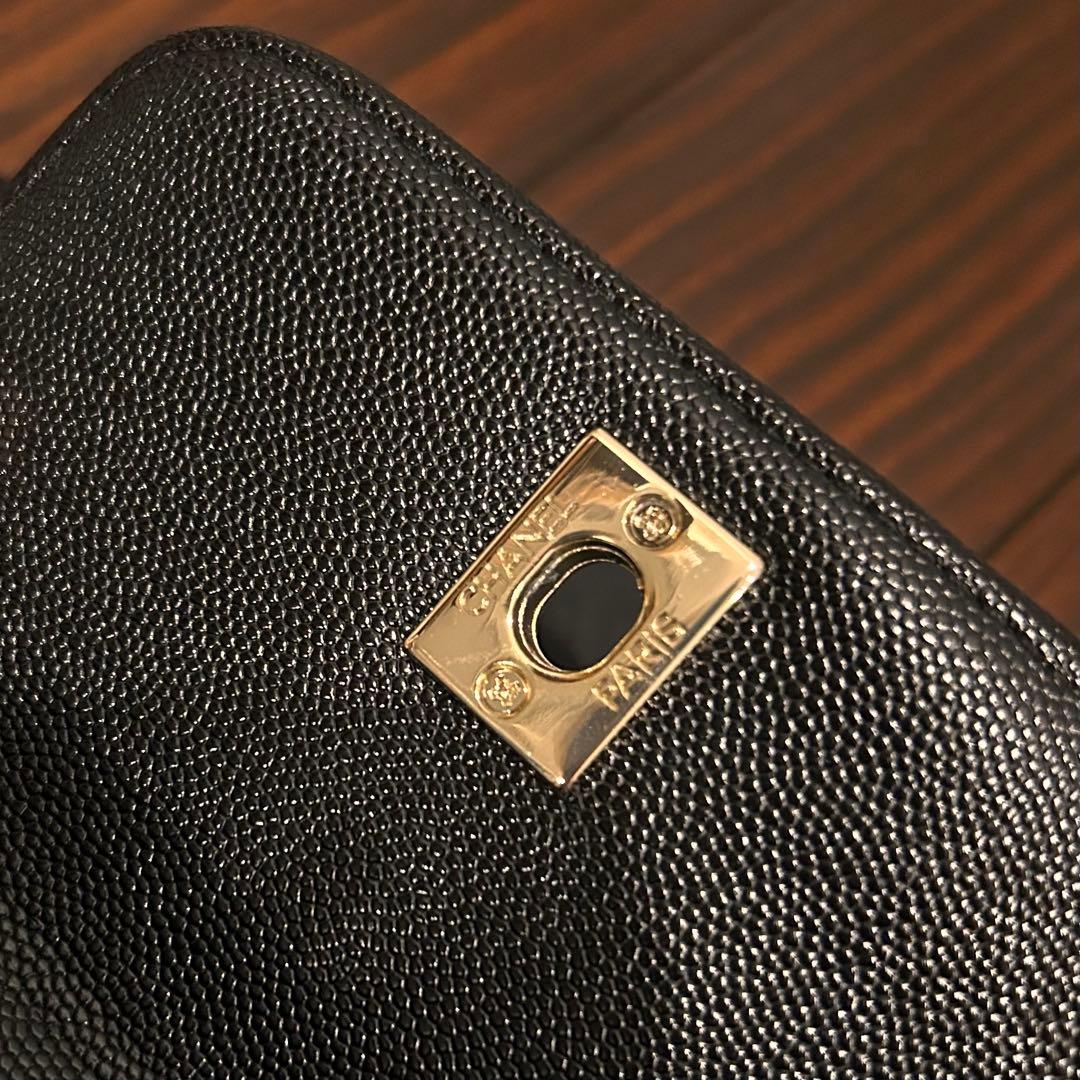 カ*ー様 【新品】CHANEL ノベルティ　ハンドル型 ミニショルダーバッグ