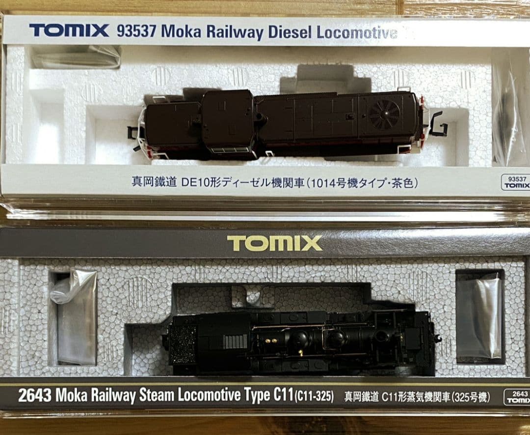 TOMIX 真岡鐵道50系客車+C11形蒸気機関車+DE10形ディーゼル機関車