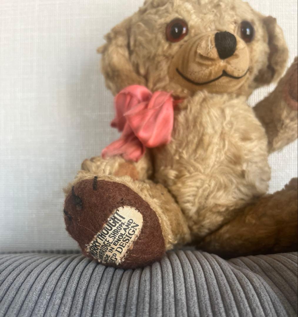 ヴィンテージチーキー　PEGdタグ　ヴィンテージテディベア　メリーソート