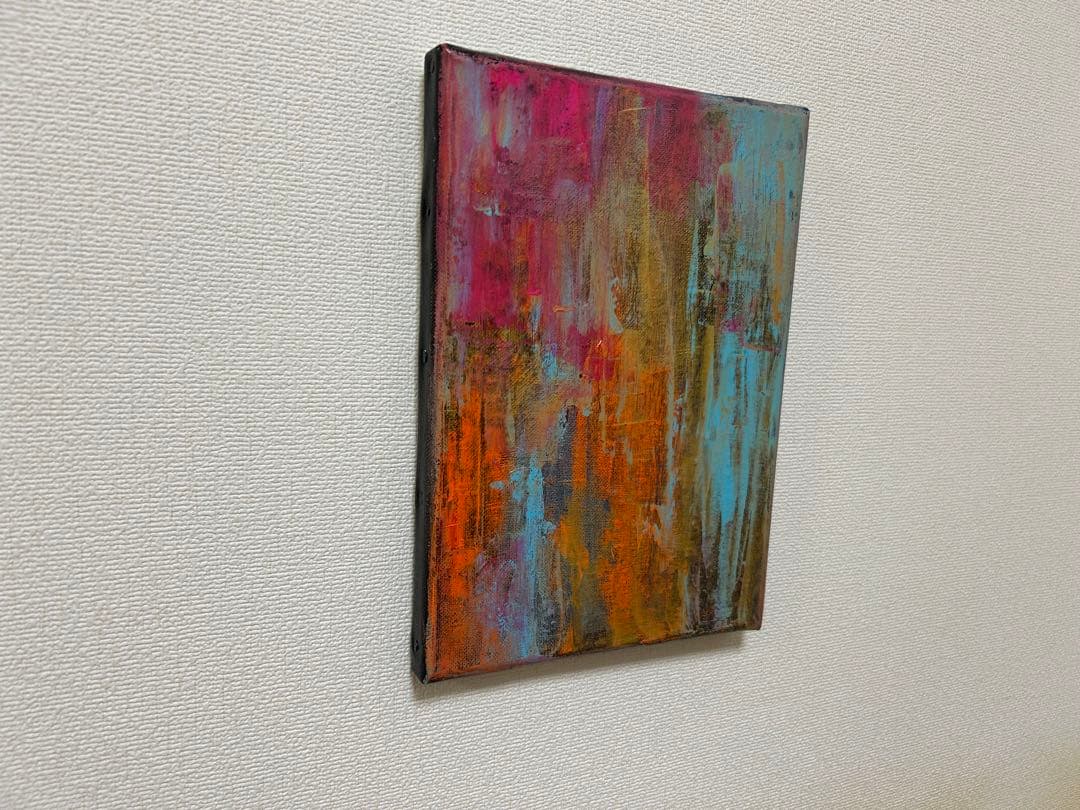 抽象画、現代アート、原画、インテリア、オシャレ、プレゼント、カラフル