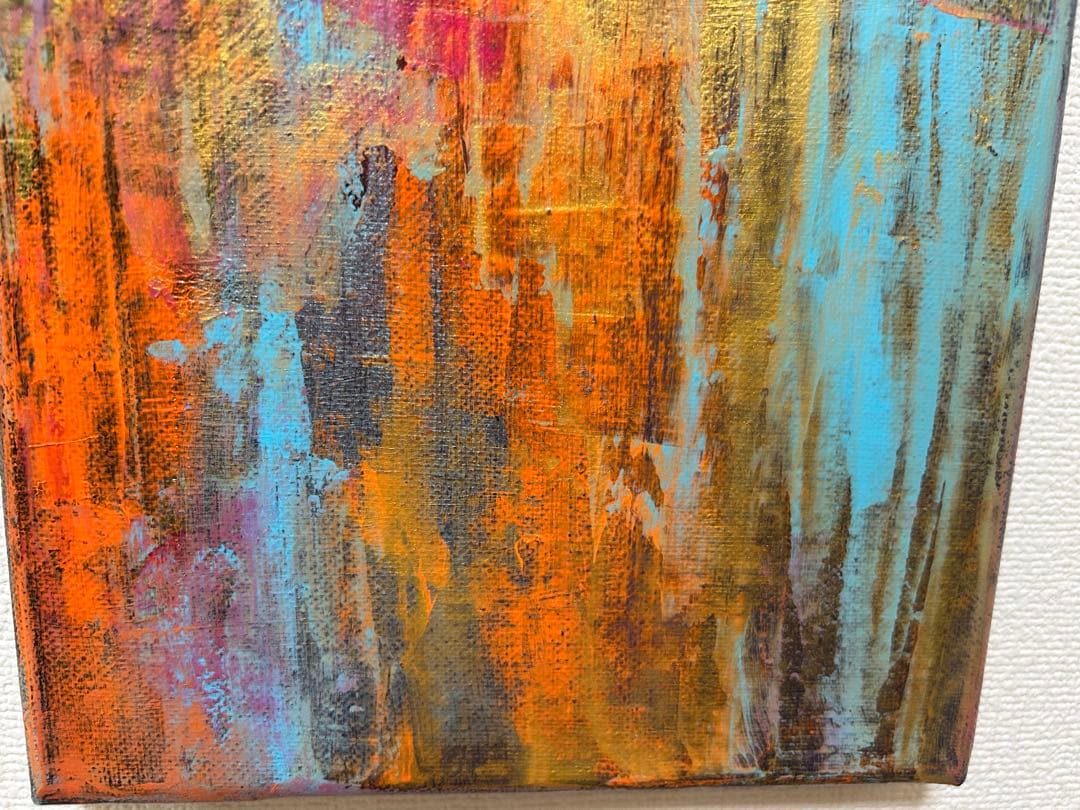 抽象画、現代アート、原画、インテリア、オシャレ、プレゼント、カラフル