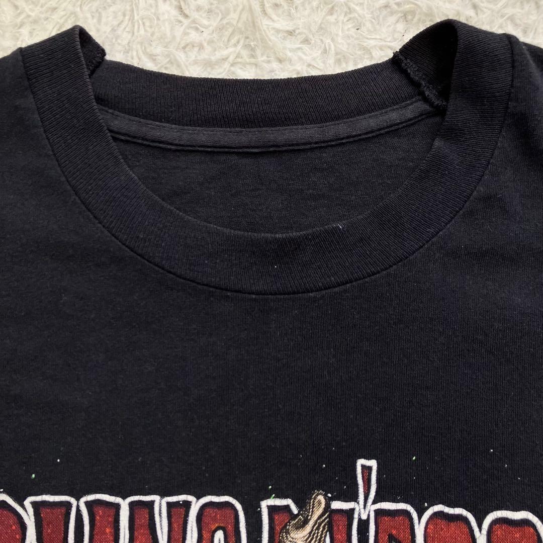 《90s美品珍品人気早い者勝》ガンズアンドローゼズバッドアップルズtシャツ