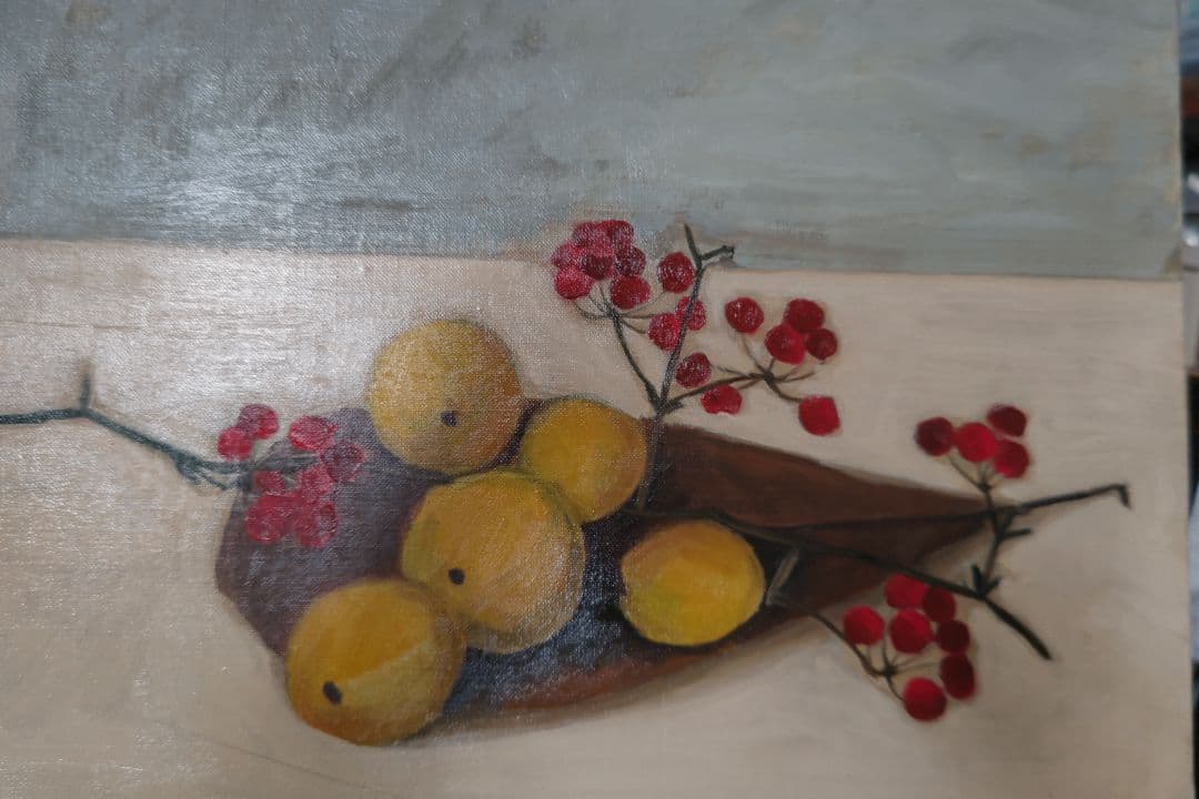 ヴィンテージ　油絵