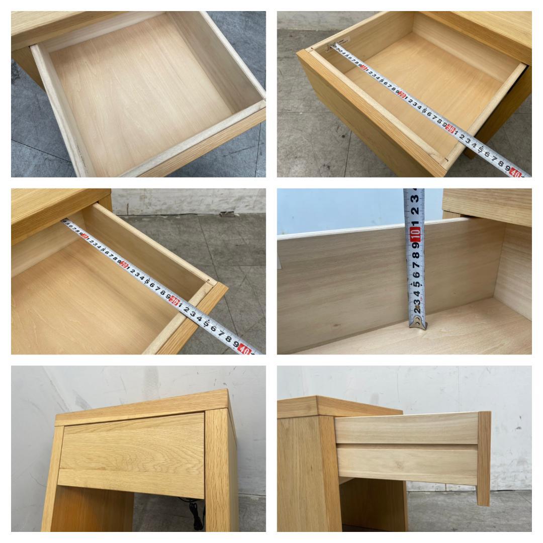 T6458☆展示美品☆カリモク☆karimoku☆ナイトテーブル☆ベッドサイド