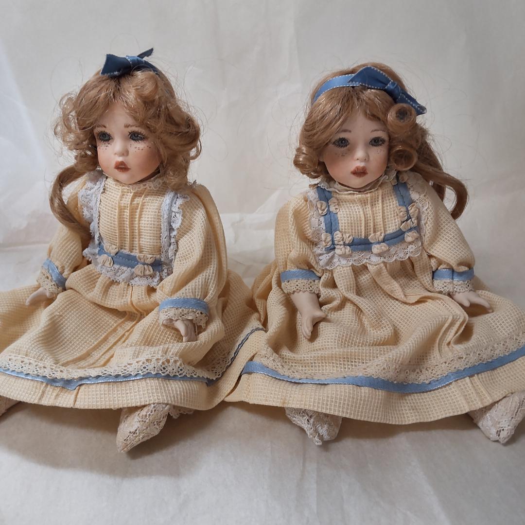 人形　双子　ドール　イタリア