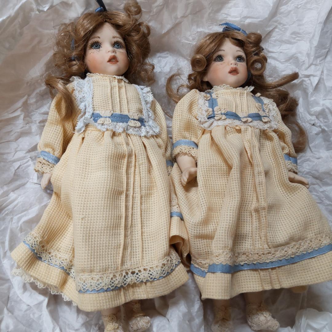 人形　双子　ドール　イタリア