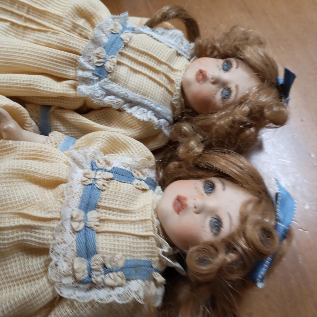 人形　双子　ドール　イタリア