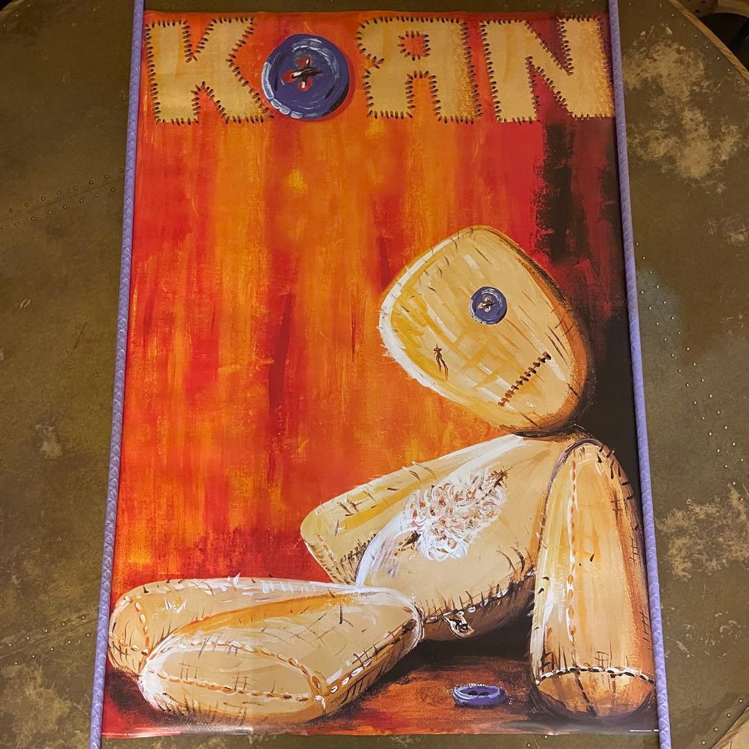 90s デッドストック KORN 大判ポスター