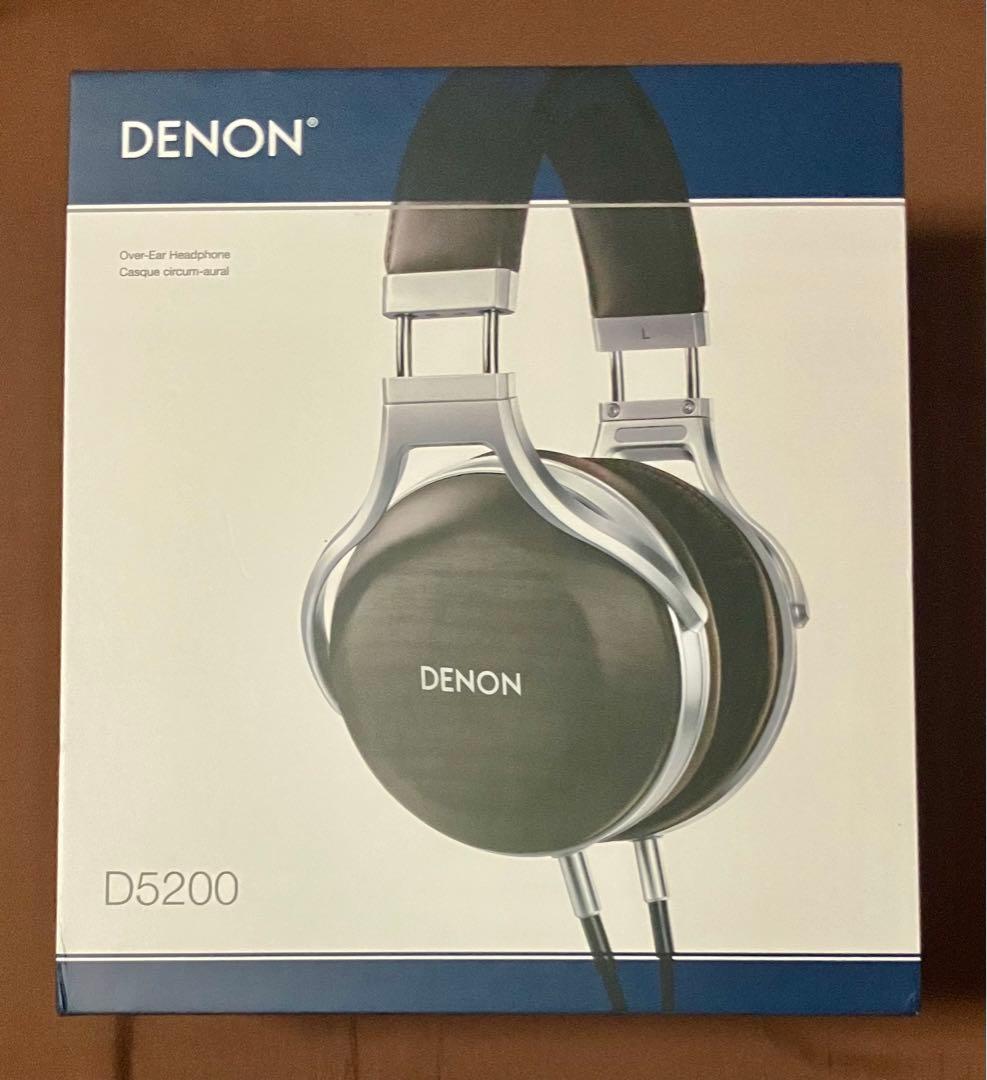 DENON AH-D5200 オーバーイヤーヘッドフォン　デノン