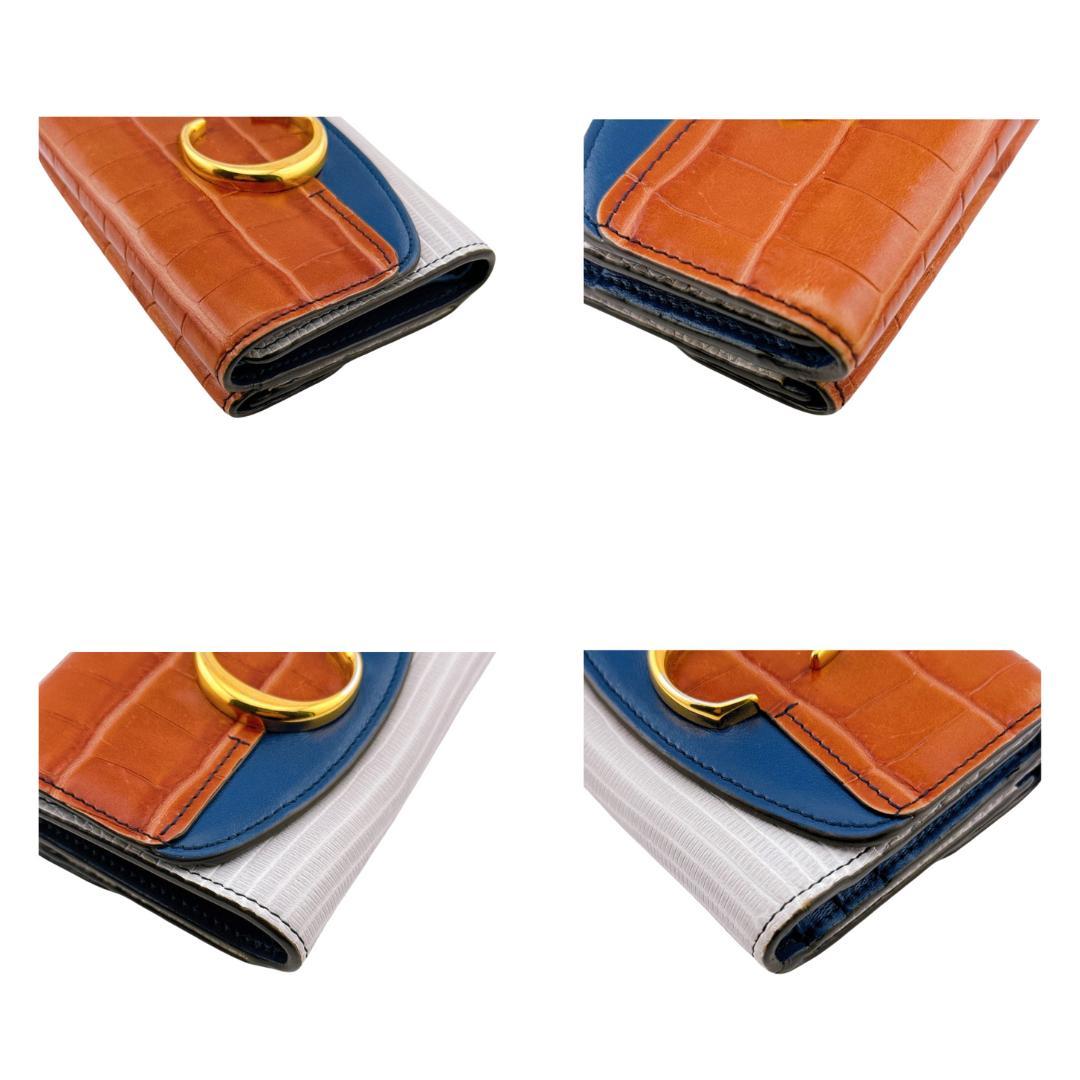 Chloeクロエ 三つ折り財布 Cスモールトリフォールドウォレット マルチカラー