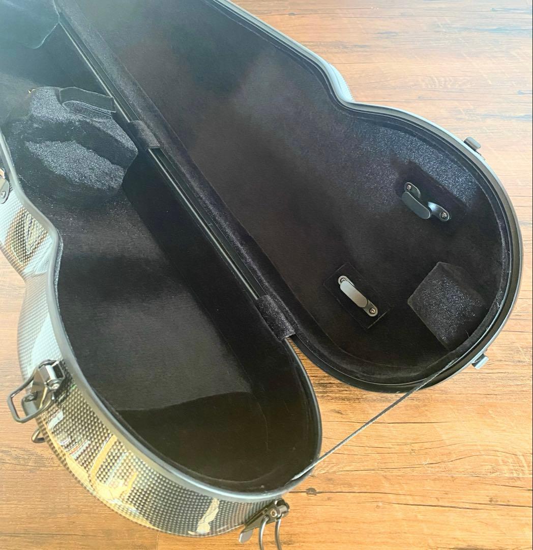 KYLIESMAN バイオリンケース 4/4 カーボン製 付属品付き