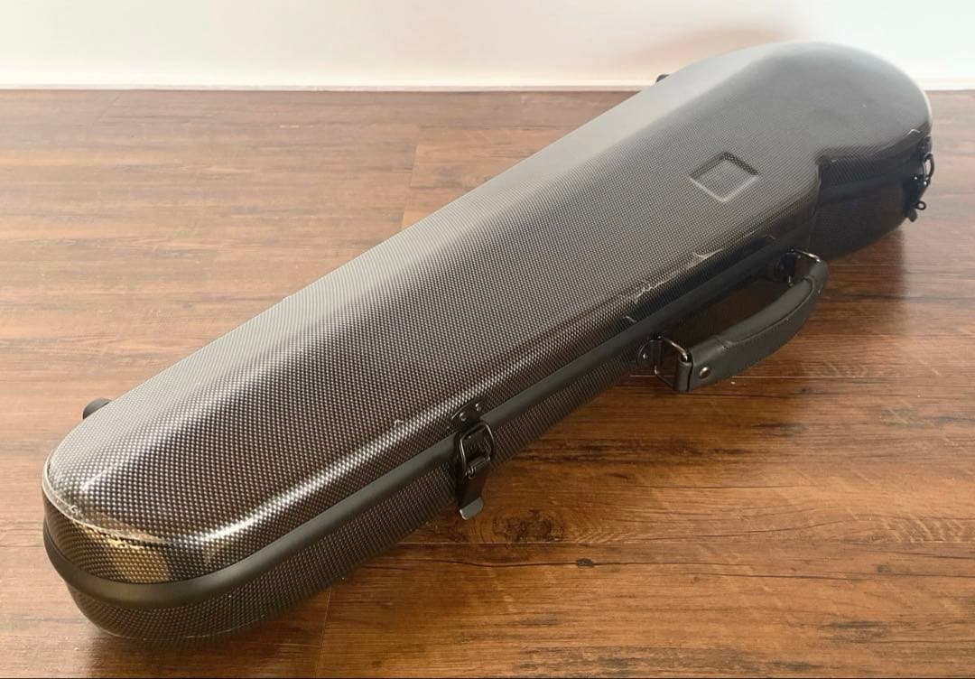 KYLIESMAN バイオリンケース 4/4 カーボン製 付属品付き