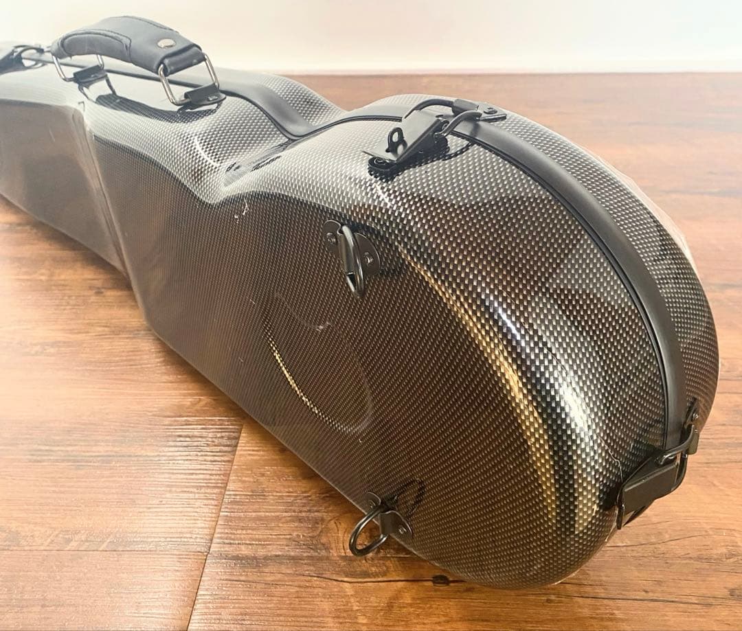 KYLIESMAN バイオリンケース 4/4 カーボン製 付属品付き