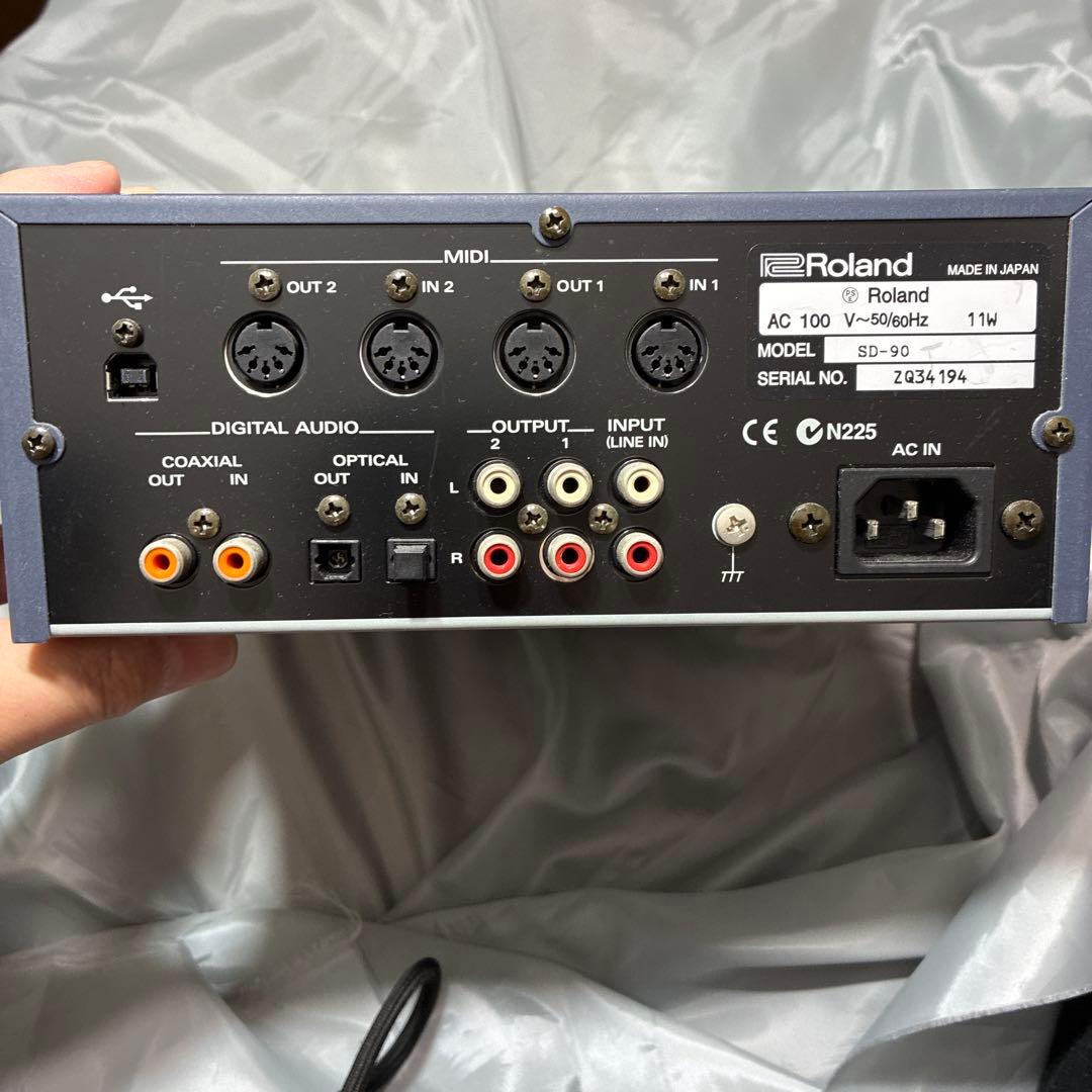 Roland SD-90 ハードウェア音源