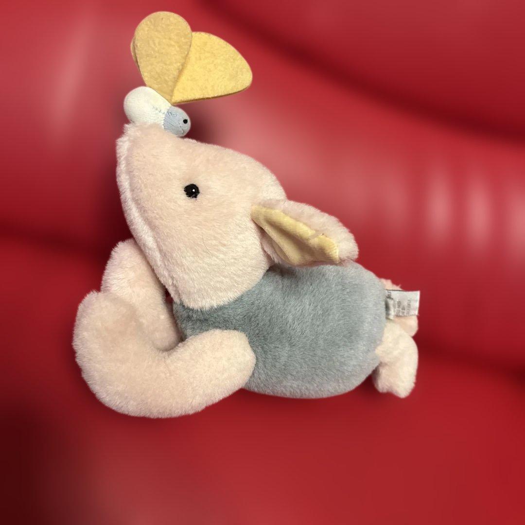 希少/レトロ GUND ピグレット（くまのプーさん）　ぬいぐるみ　クラシック