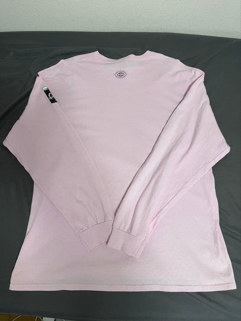 キタニタツヤ \"聖者の行進\"ロンT（ピンク） XLサイズ