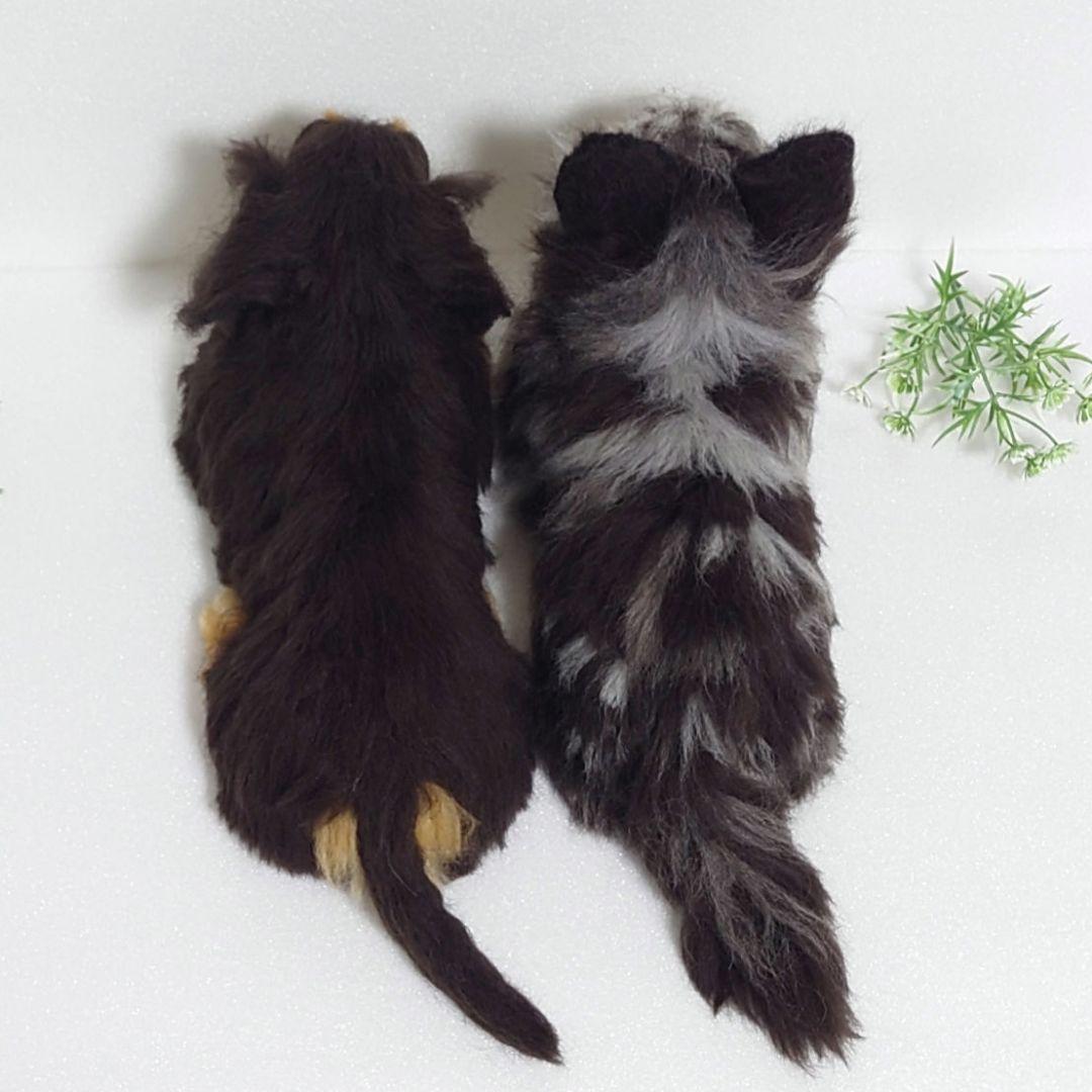 オーダー品　羊毛フェルト犬