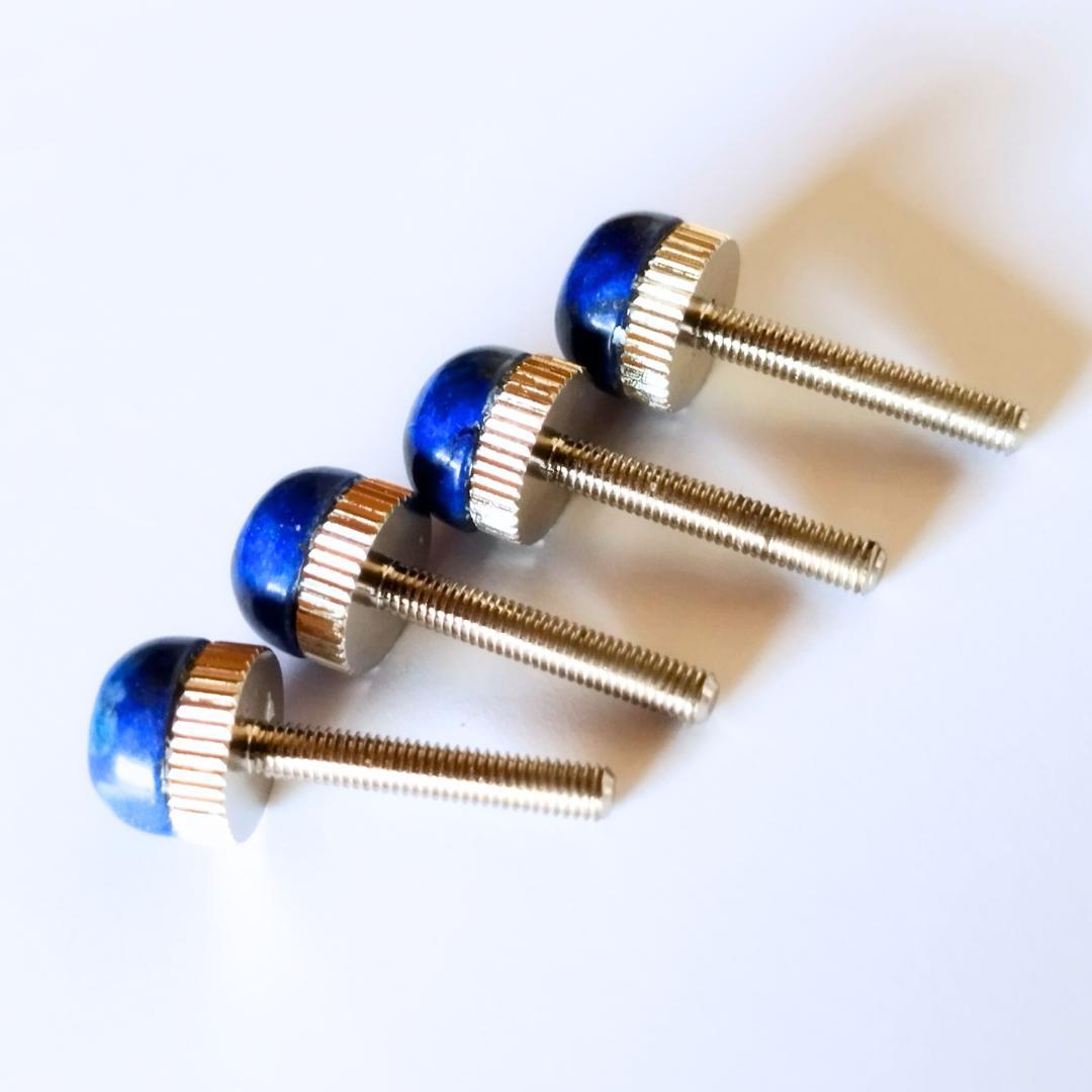 チェロ用ラピスラズリアジャスターアジャスターねじ4本セット