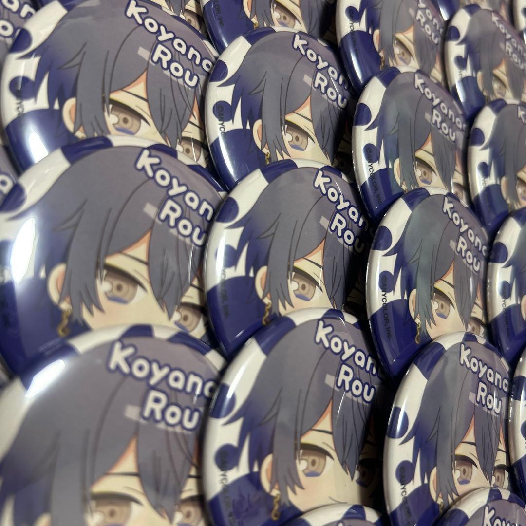 にじさんじぷち 小柳ロウ缶バッジ80