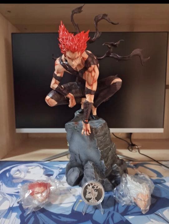 ワンパンマン ガロウ ガレージキット ガレキ スタチュー ①