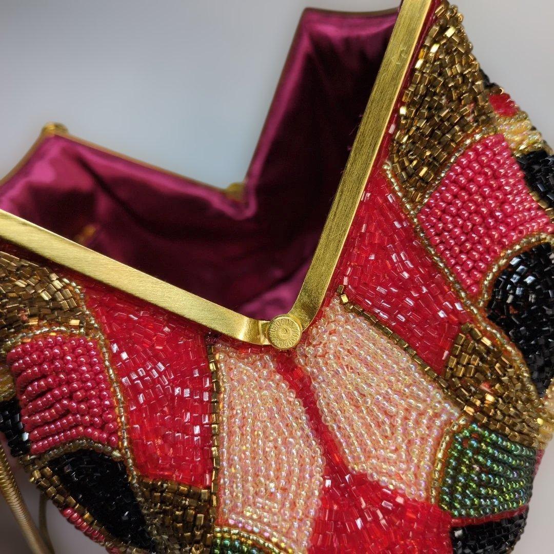 はしもと　ビーズバッグ　ヴィンテージ　LUMY　ビンテージ　デッドストック