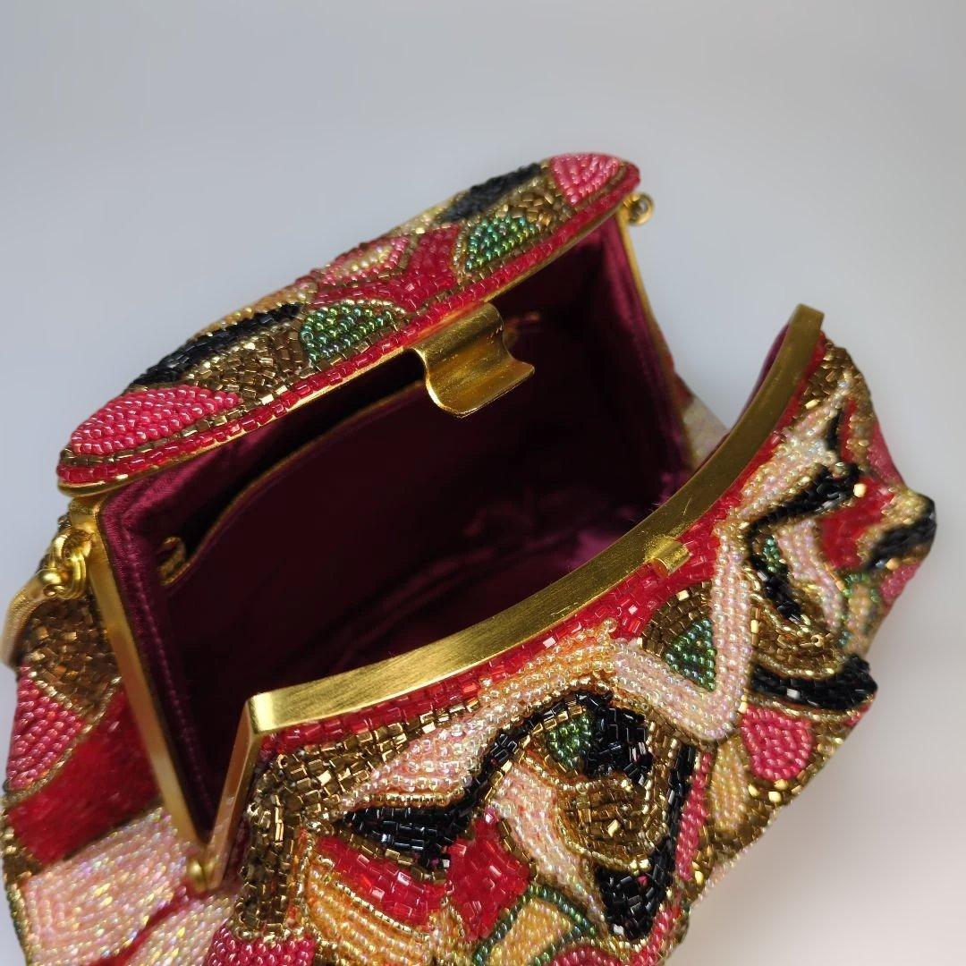 はしもと　ビーズバッグ　ヴィンテージ　LUMY　ビンテージ　デッドストック