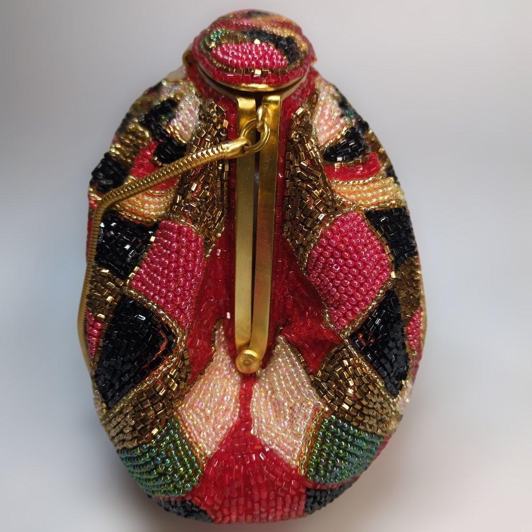 はしもと　ビーズバッグ　ヴィンテージ　LUMY　ビンテージ　デッドストック