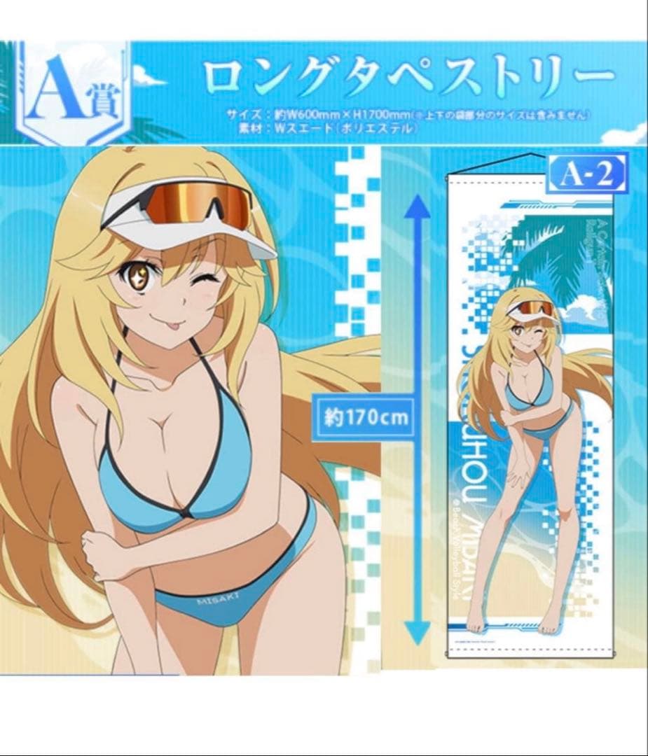 『とある科学の超電磁砲T』オンラインくじ ロングタペストリー 食蜂操祈