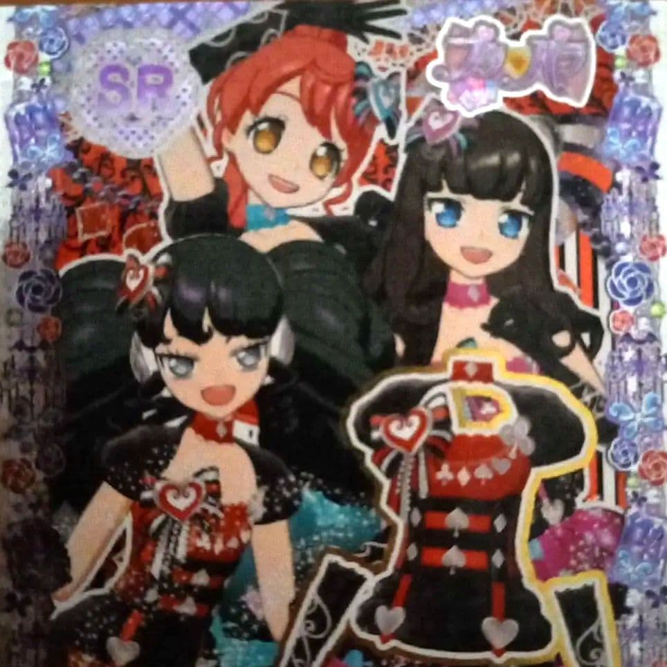 プリパラ　プロモ　ガァルマゲドンレッドダイヤコーデ　ガァルマゲドン　色違い